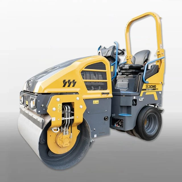 XCMG 3 Ton Mini Double Vibratory Road Roller